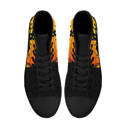 Creepy Halloween High-Top Shoes - Image 3