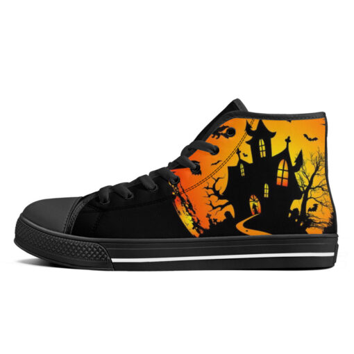 Creepy Halloween High-Top Shoes - Image 4