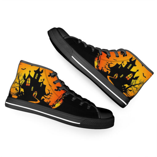 Creepy Halloween High-Top Shoes - Image 6