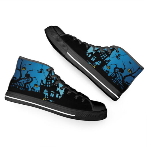 Creepy Halloween High-Top Shoes - Image 6