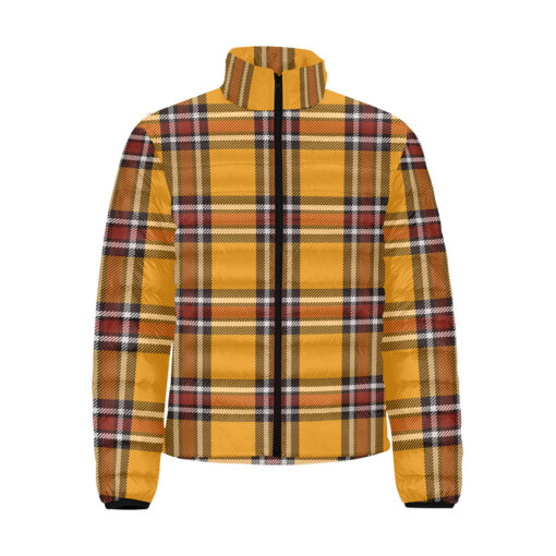 Tartan Plaid Men's Padded Jacket