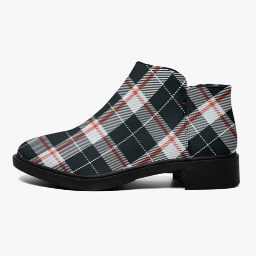 Scottish Tartan Plaid Fashion Boots - Image 4