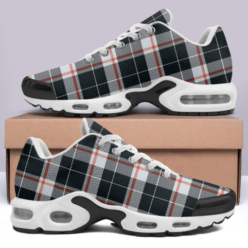 Scottish Tartan Plaid Cushion Air Sneakers - Image 3