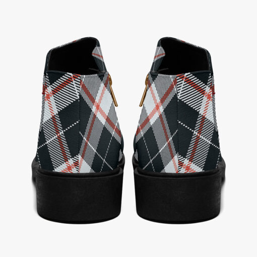 Scottish Tartan Plaid Fashion Boots - Image 6