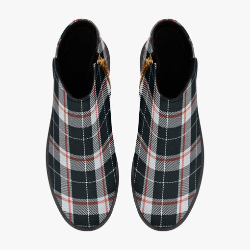 Scottish Tartan Plaid Fashion Boots - Image 7