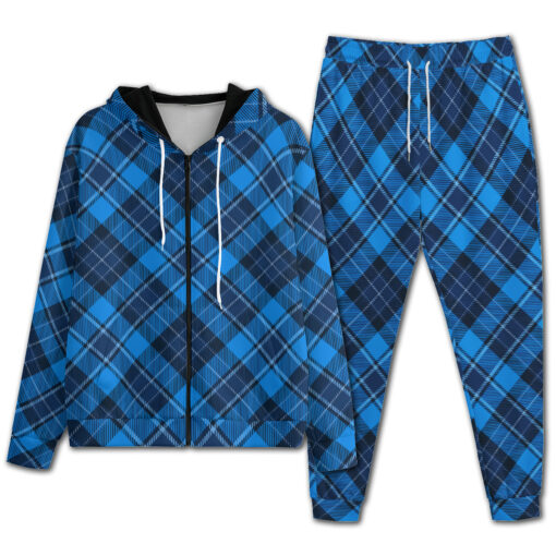 Tartan Scotland Plaid Men's Tracksuit