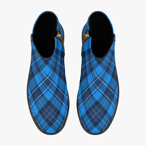 Tartan Scotland Plaid Fashion Boots - Image 7