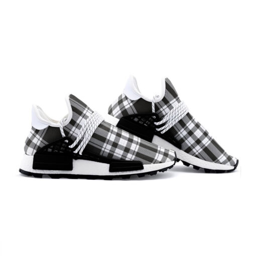 Square Geometric Mesh Sneakers - Image 3