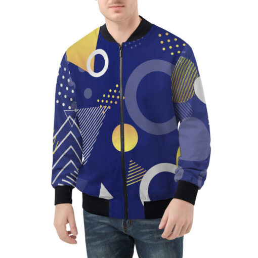 Retro 80s - 90s Design Bomber Jacket - Image 3