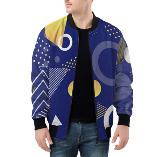 Retro 80s - 90s Design Bomber Jacket