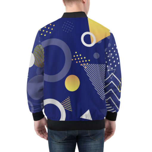 Retro 80s - 90s Design Bomber Jacket - Image 2