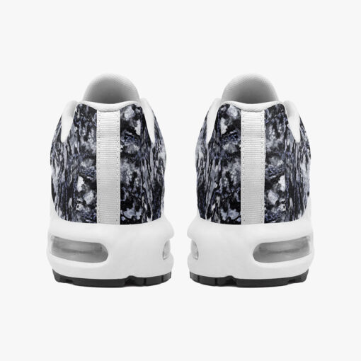 Snake Skin Texture Blue Cushion Air Sneakers - Image 6