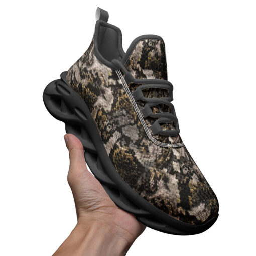 Snake Skin Ornament Sports Shoes - Image 3