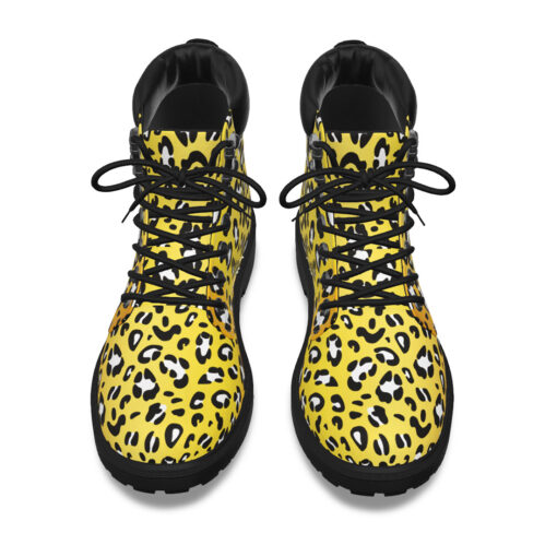 Leopard Art Texture Classic Boots - Image 2