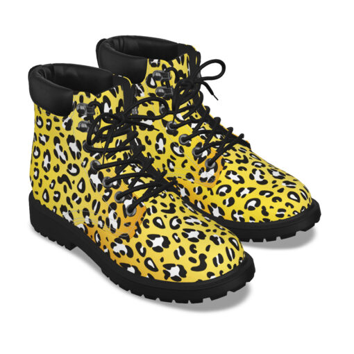 Leopard Art Texture Classic Boots - Image 3