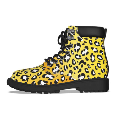 Leopard Art Texture Classic Boots - Image 6