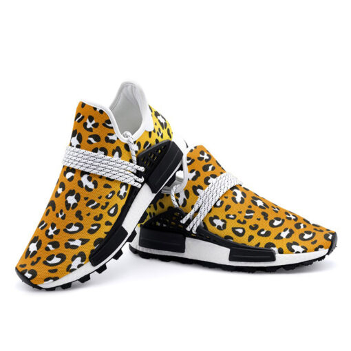 Leopard Art Pattern Mesh Sneakers