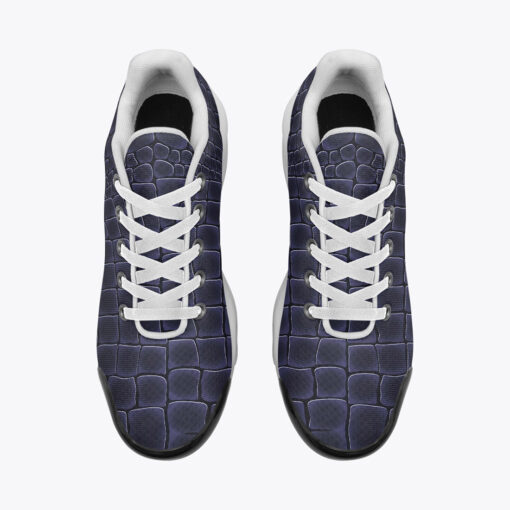 Blue Alligator Pattern Cushion Air Sneakers - Image 5