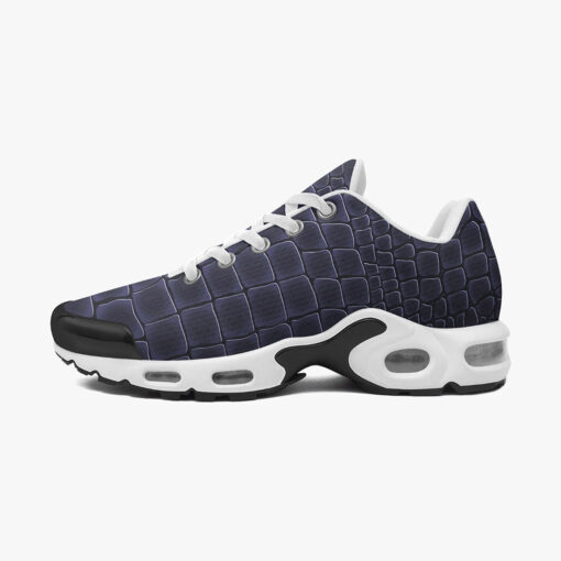 Blue Alligator Pattern Cushion Air Sneakers - Image 4