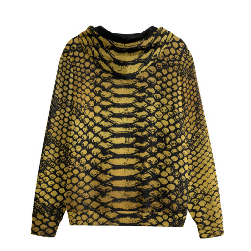 Golden Snake Scales Ornament Men's Tracksuit - Image 2