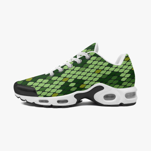 Green Snake Pattern Cushion Air Sneakers - Image 4