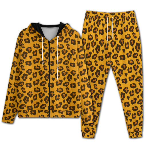 Leopard Texture Men's Tracksuit