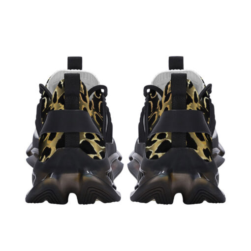 Golden Leopard Texture Air Sneakers - Image 4