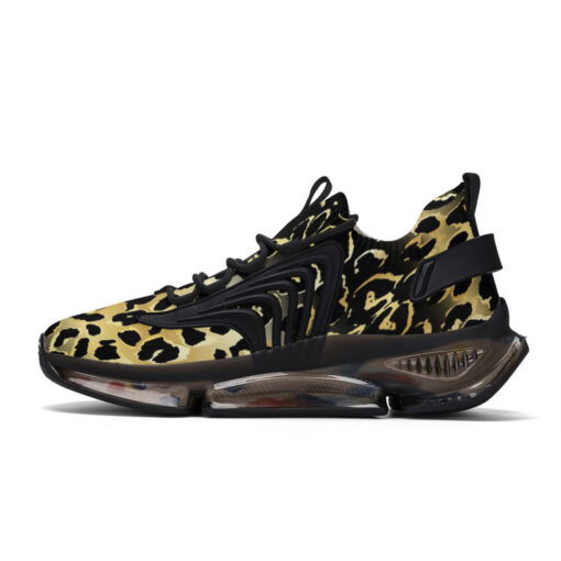 Golden Leopard Texture Air Sneakers - Image 5