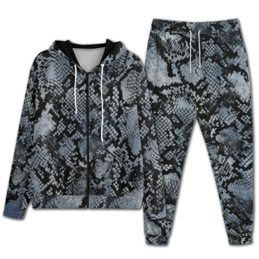 Snakeskin Texture Men's Tracksuit