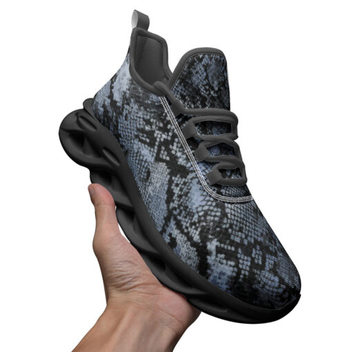 Snakeskin Texture Sports Shoes - Image 3