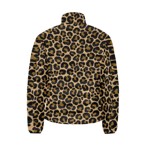 Leopard Texture Men's Padded Jacket - Image 2