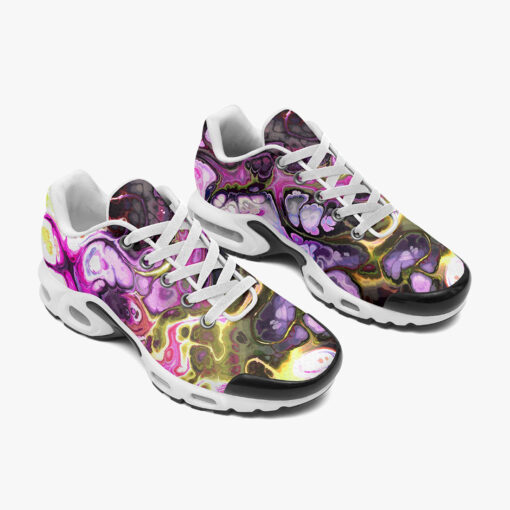 Lilac Marble Gemstone Rock Cushion Air Sneakers