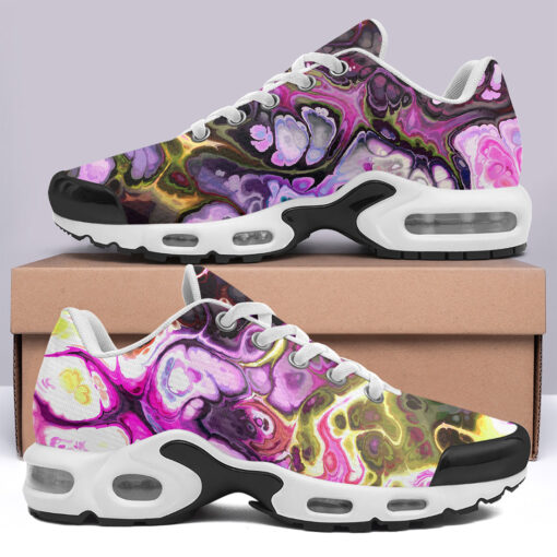 Lilac Marble Gemstone Rock Cushion Air Sneakers - Image 3