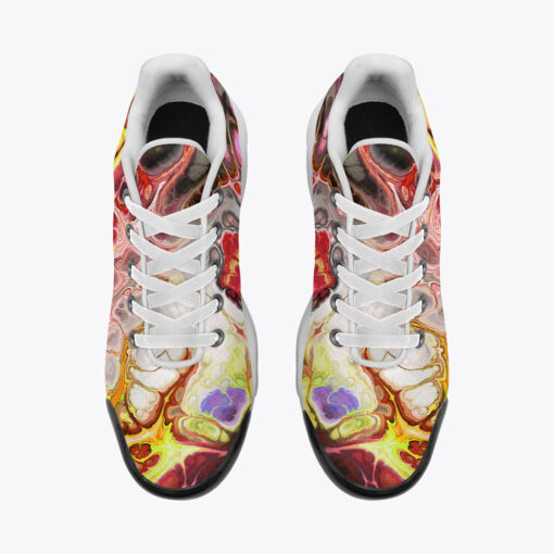 Funky Liquid Marble Art Cushion Air Sneakers - Image 5