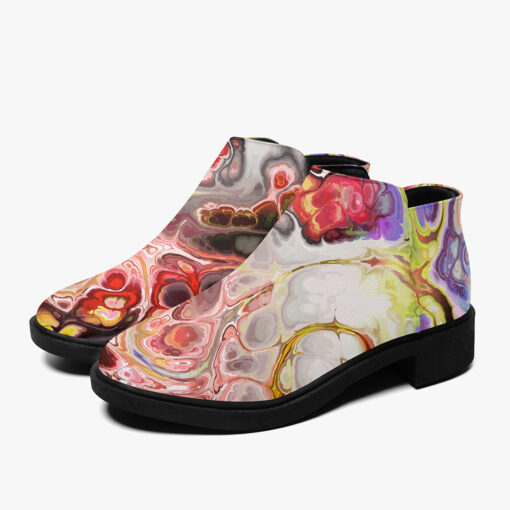 Funky Liquid Marble Art Fashion Boots - Image 5