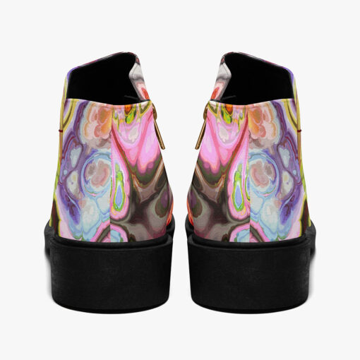 Funky Liquid Marble Art Fashion Boots - Image 6