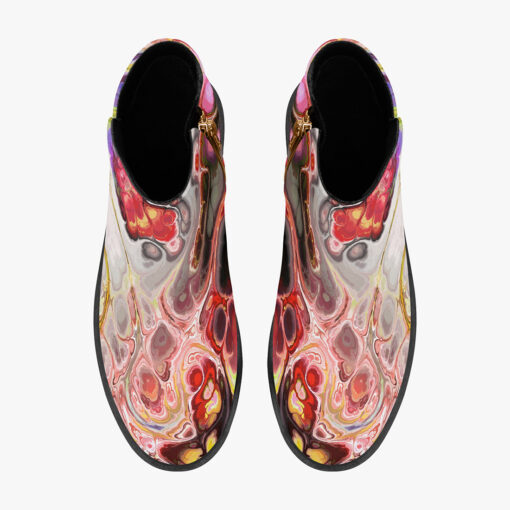 Funky Liquid Marble Art Fashion Boots - Image 7