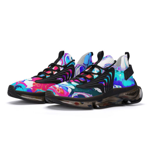 Liquid Flowing Abstract Ink Air Sneakers - Image 2