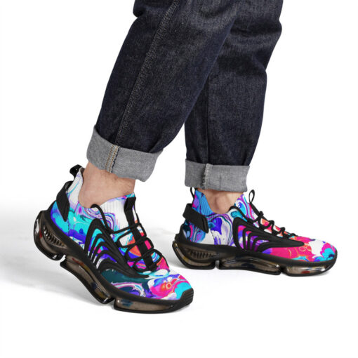 Liquid Flowing Abstract Ink Air Sneakers - Image 7