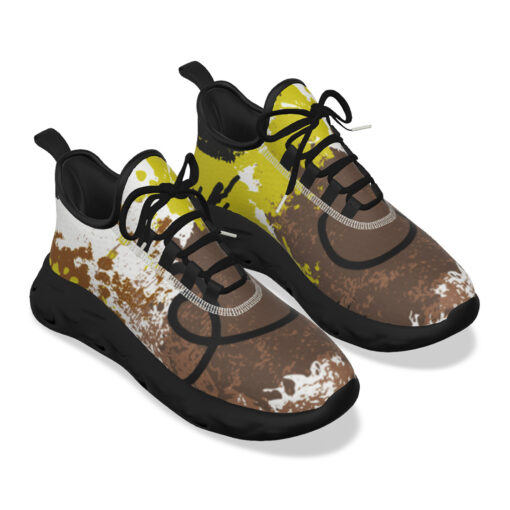 Minimal Abstract Brush Art Sports Shoes - Image 5