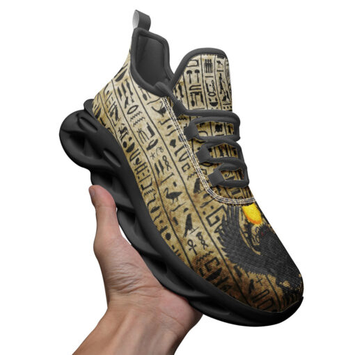 Egypt Winged Beetle Skull Sports Shoes - Image 3