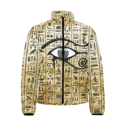 Egypt Eye of Horus Men's Padded Jacket