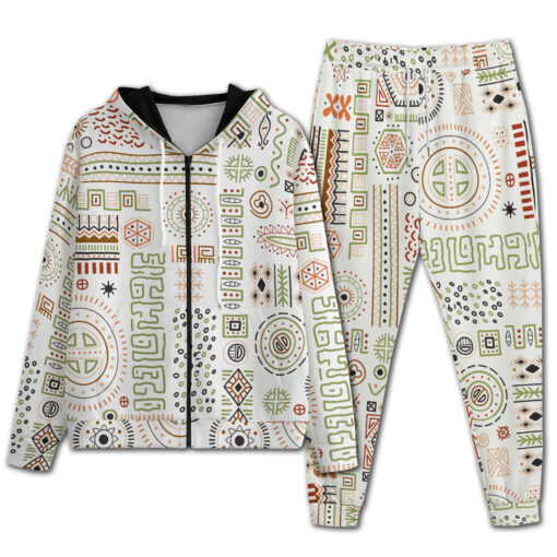 Abstract African Tribal Men's Tracksuit