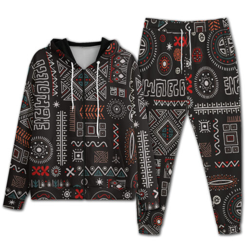 Abstract African Tribal Men's Tracksuit