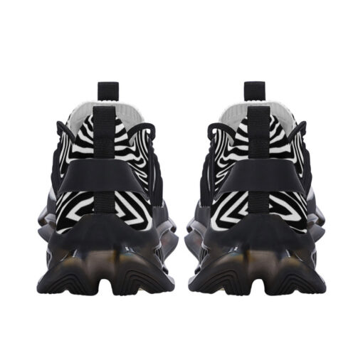 Zebra Splash Watercolor Air Sneakers - Image 4