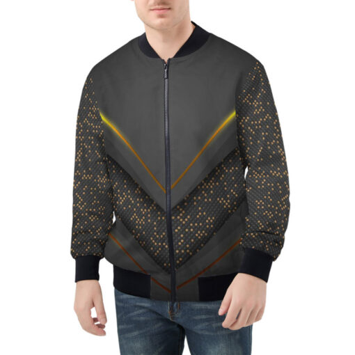 Abstract 3D Luxury Bomber Jacket - Image 3