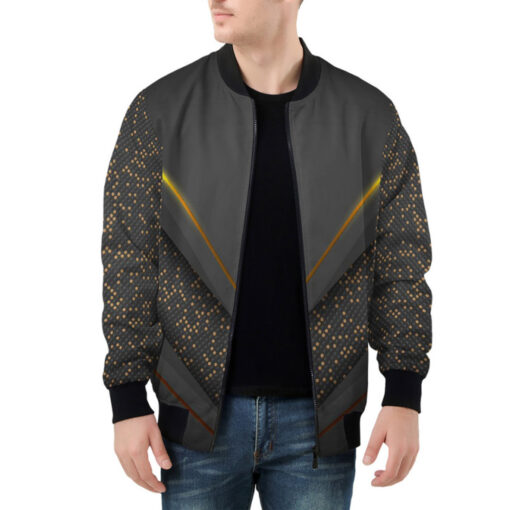 Abstract 3D Luxury Bomber Jacket