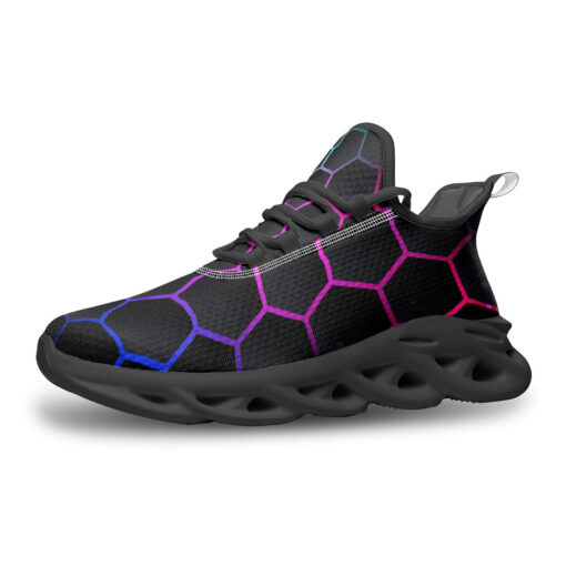 Digital Cyber Hi-Tech Sports Shoes