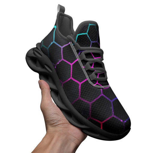 Digital Cyber Hi-Tech Sports Shoes - Image 3