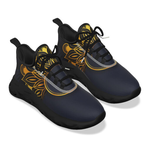 Luxury Golden Mandala Sports Shoes - Image 5